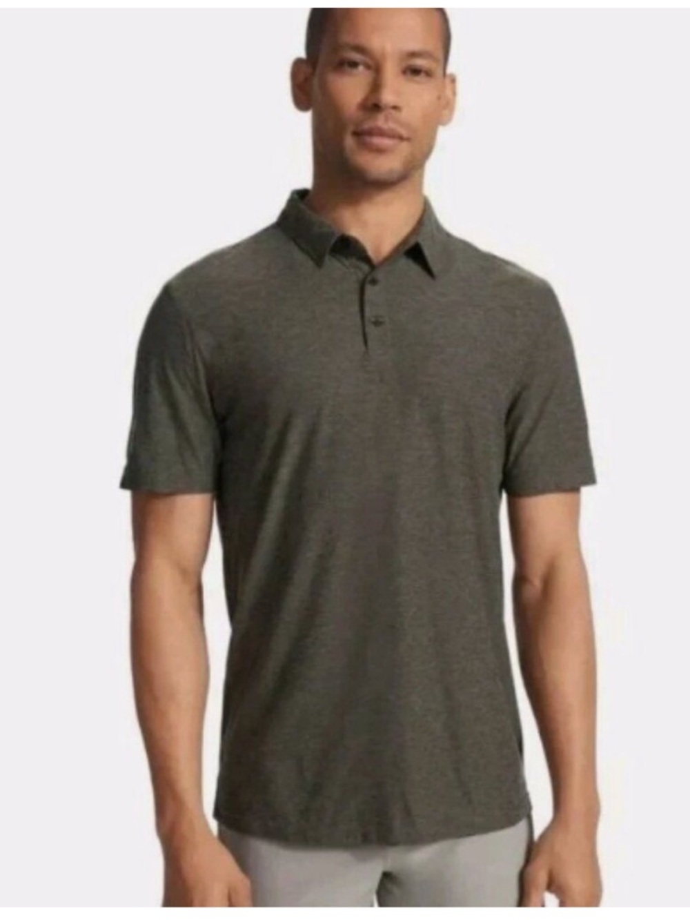Vuori Men's Strato Tech Polo Balsam Green Size XL